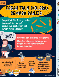 Cegah Taun (Kolera) Semasa Banjir